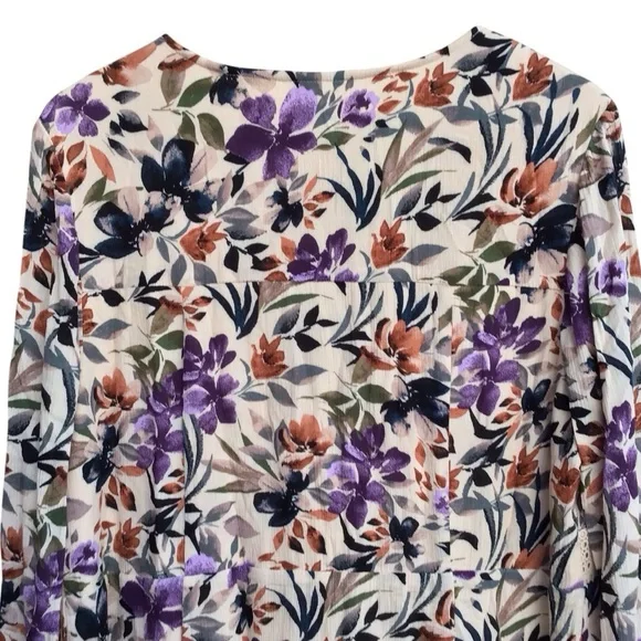 TORRID Mini Gauze Lace-Up Floral Print V-neck Skater Dress Size 1  NEW - Picture 11 of 11